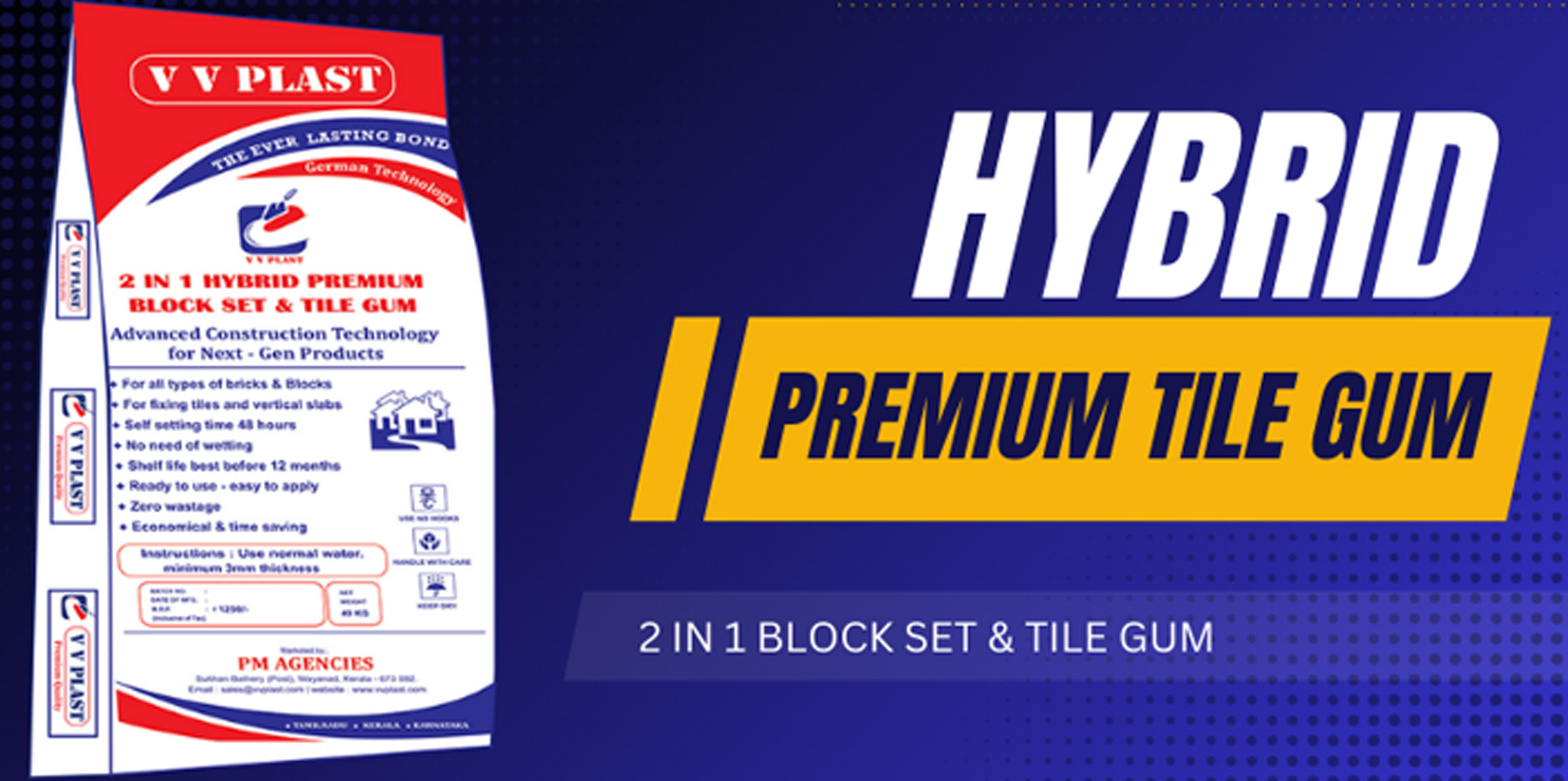 Hybrid Wall Plaster